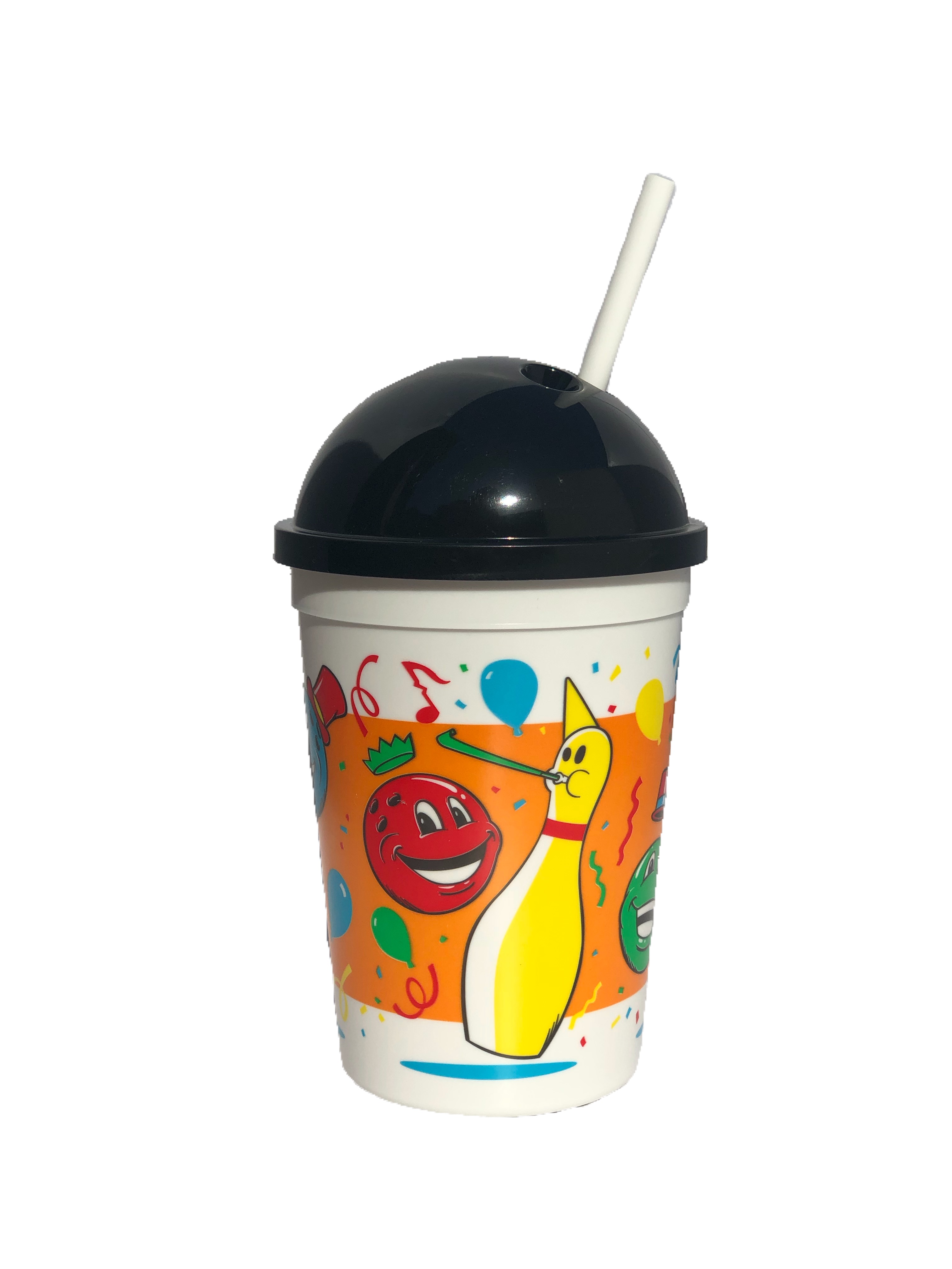 12 oz Novelty Bowling Party Cups for Kids