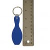 Blue Bowling Pin Keychain