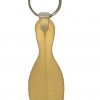 Gold Bowling Pin Key Chain