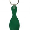 Green Bowling Pin Key Chain