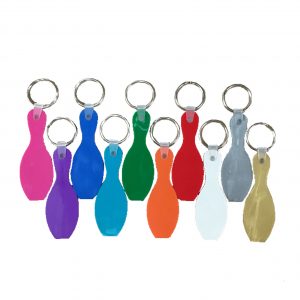 Bowling Pin Key Chains