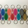 Assorted Colors Bowling Pin Keychains
