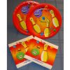 Bowling Party Plate and Napkin Pack-615