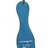 Blue Bowling Pin Restroom Key Fob