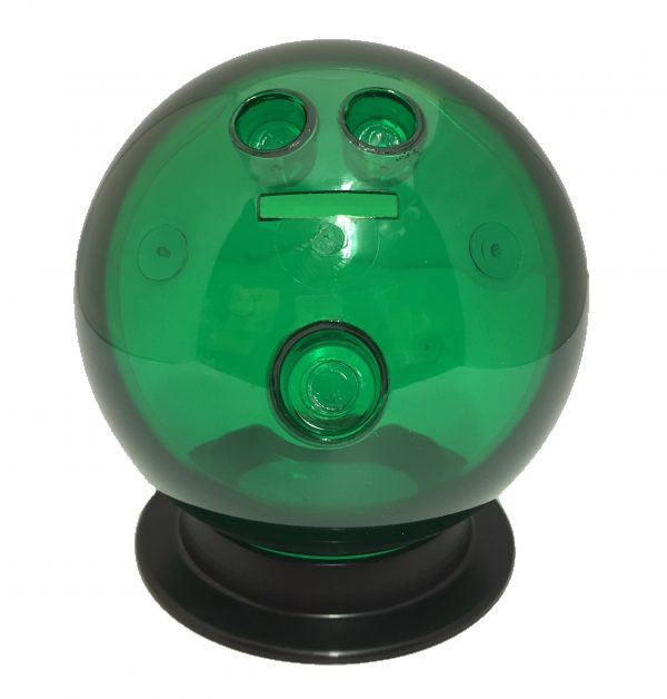 Green Bowling Ball Bank