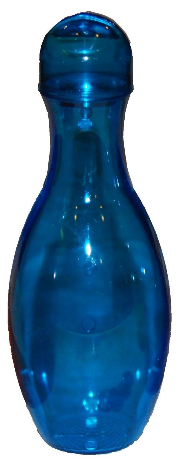 Blue Bowling Pin Bank