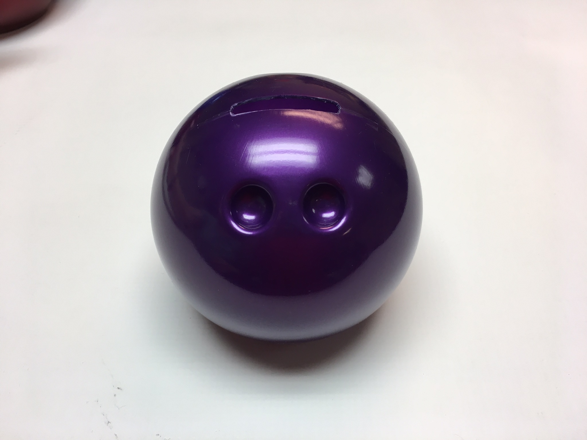 Small Bowling Ball Bank Purple exclusively by Sierra Products
