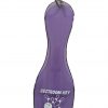 Bowling Pin Restroom Key Purple