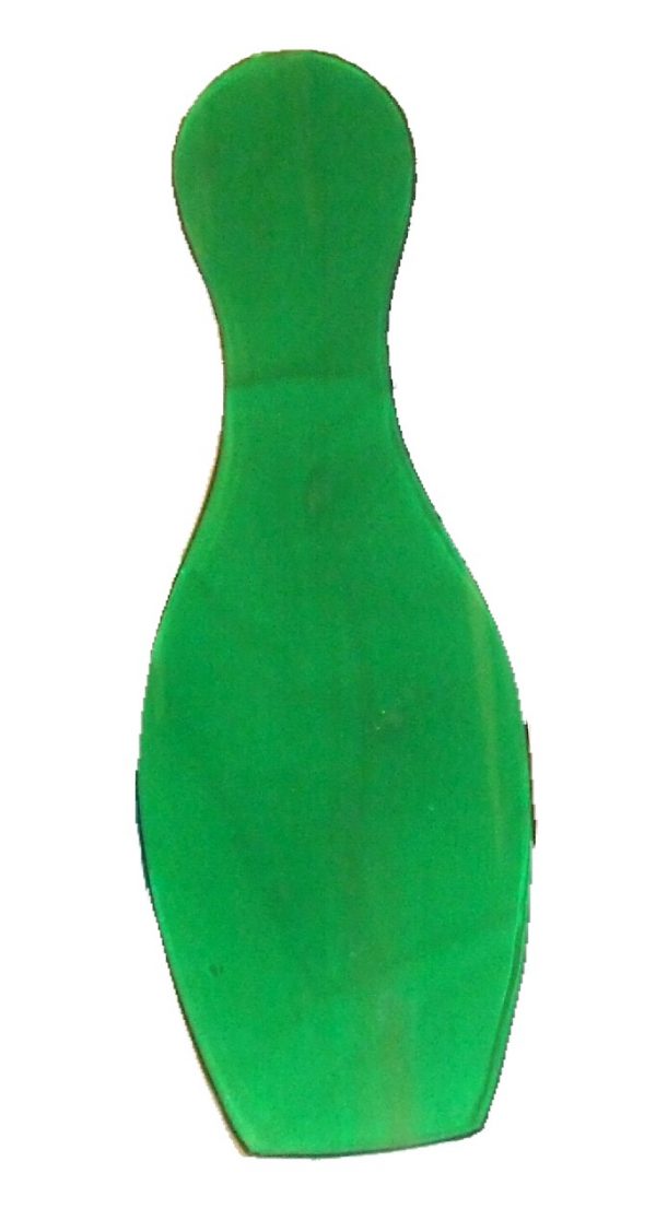 Bowling Pin Shoe Horns Green