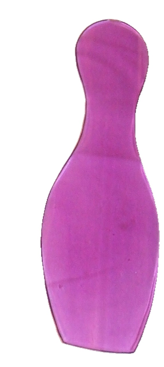 Bowling Pin Shoe Horns Purple