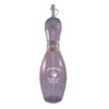 Personalized Bowling Pin Water Bottle Clear with White Ink