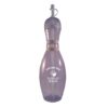 Personalized Bowling Pin Water Bottle Clear with White Ink