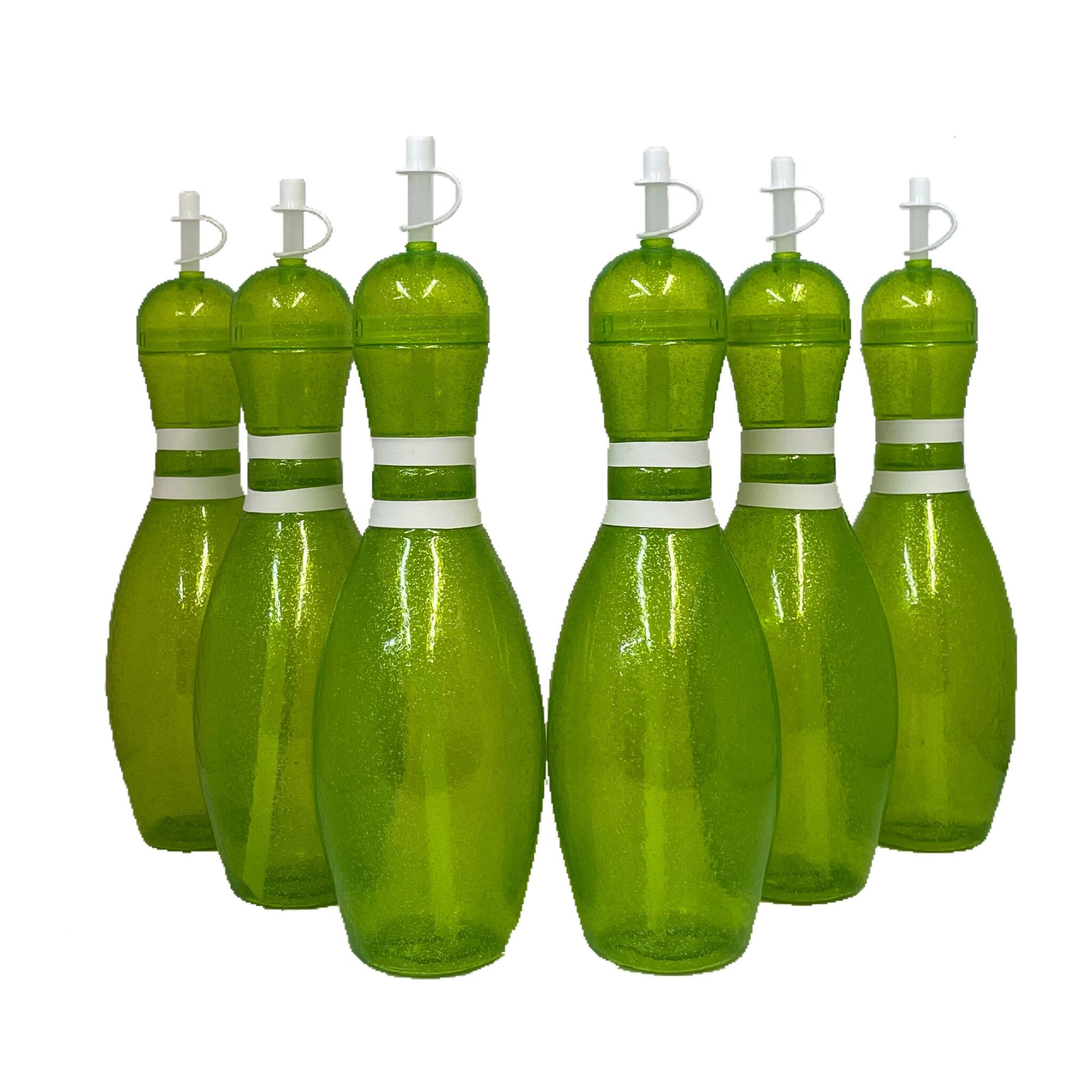 owling Pin Water Bottle 6 pack by Sierra Novelty Bowling Stuff