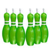 Bowling Pin Water Bottle - 6 pack - Green