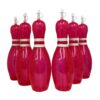 Bowling Pin Water Bottle - 6 pack - Pink