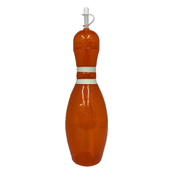 Bowling Pin Bottle Orange