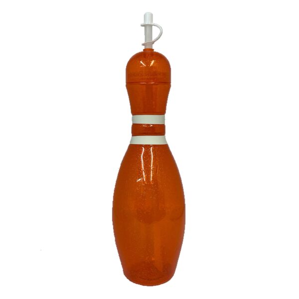 Bowling Pin Bottle Orange