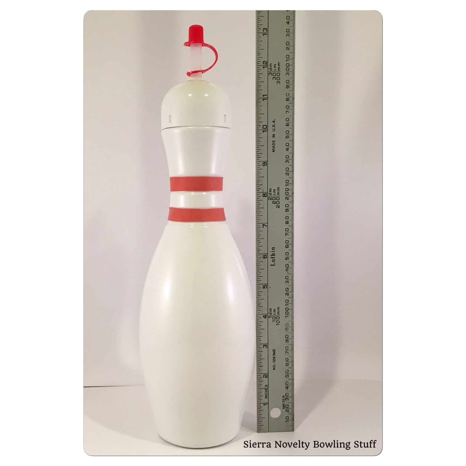 Large Bowling Pin Bottles 6 pack White Sierra Novelty Bowling Stuff