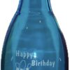 Birthday Bowling Pin Bank Blue