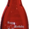 Birthday Bowling Pin Bank Red