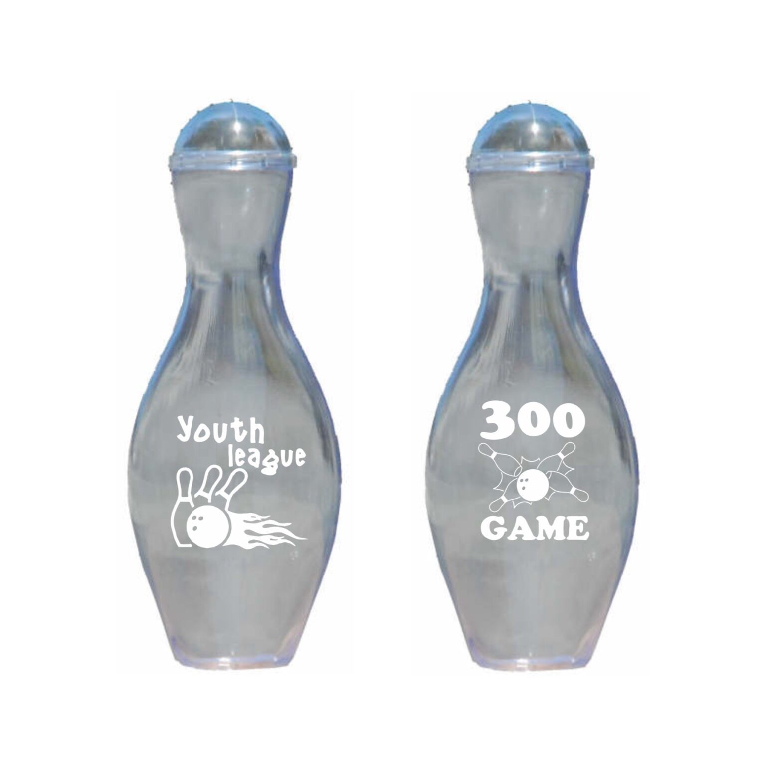 Personalized Mini Bowling Pin Candy Container by Sierra Products